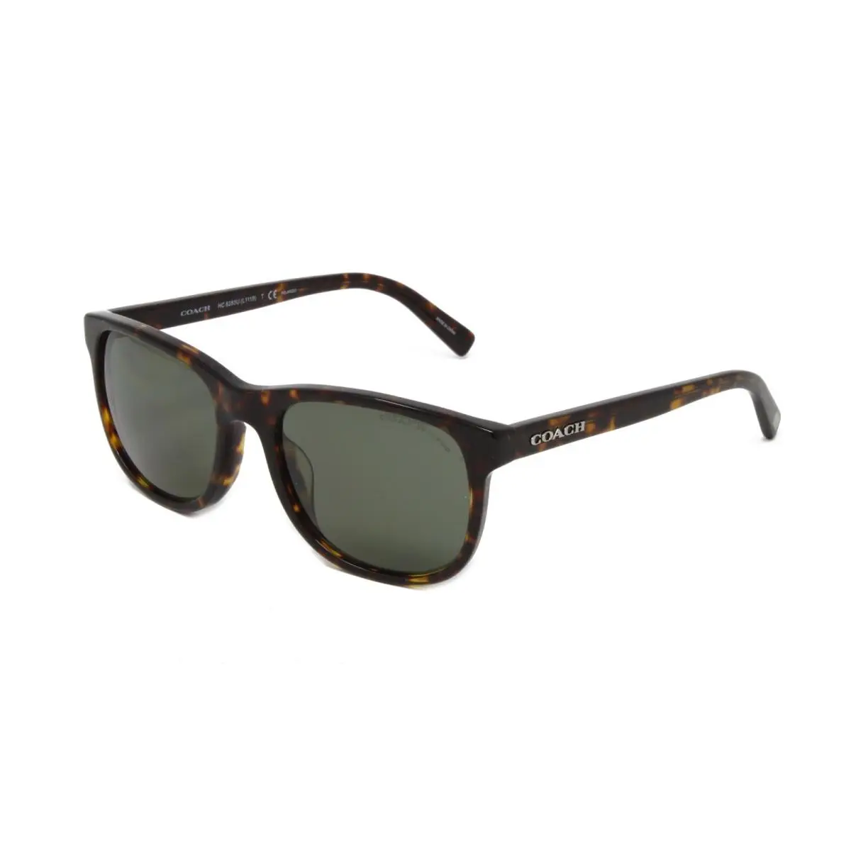 Sunglasses Women`s HC8283U 51209A Dark Tortoise Polarized Lens 55mm by Coach
