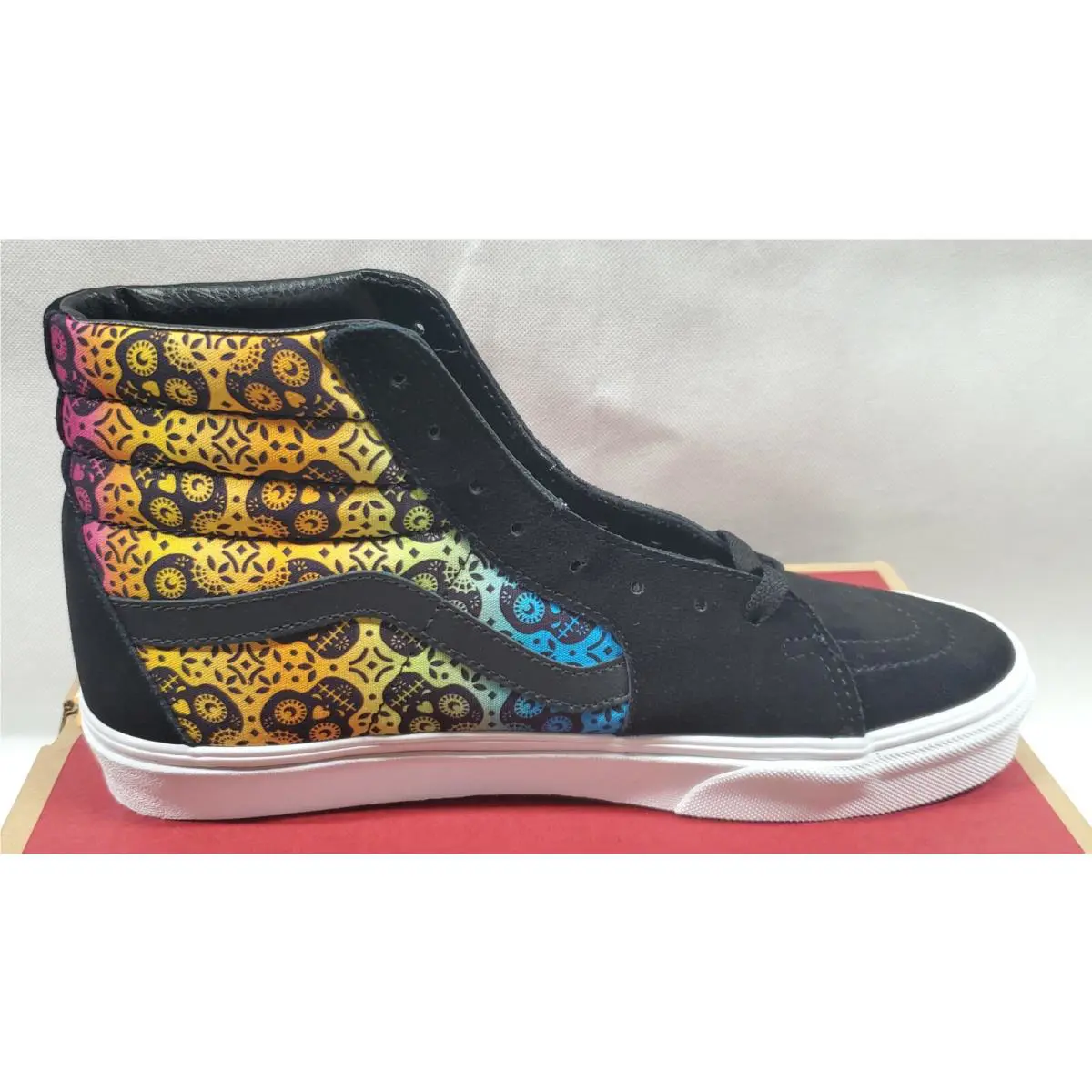 Vans shoes - Sk8-Hi Dia de Los Muertos - Black/True White 0
