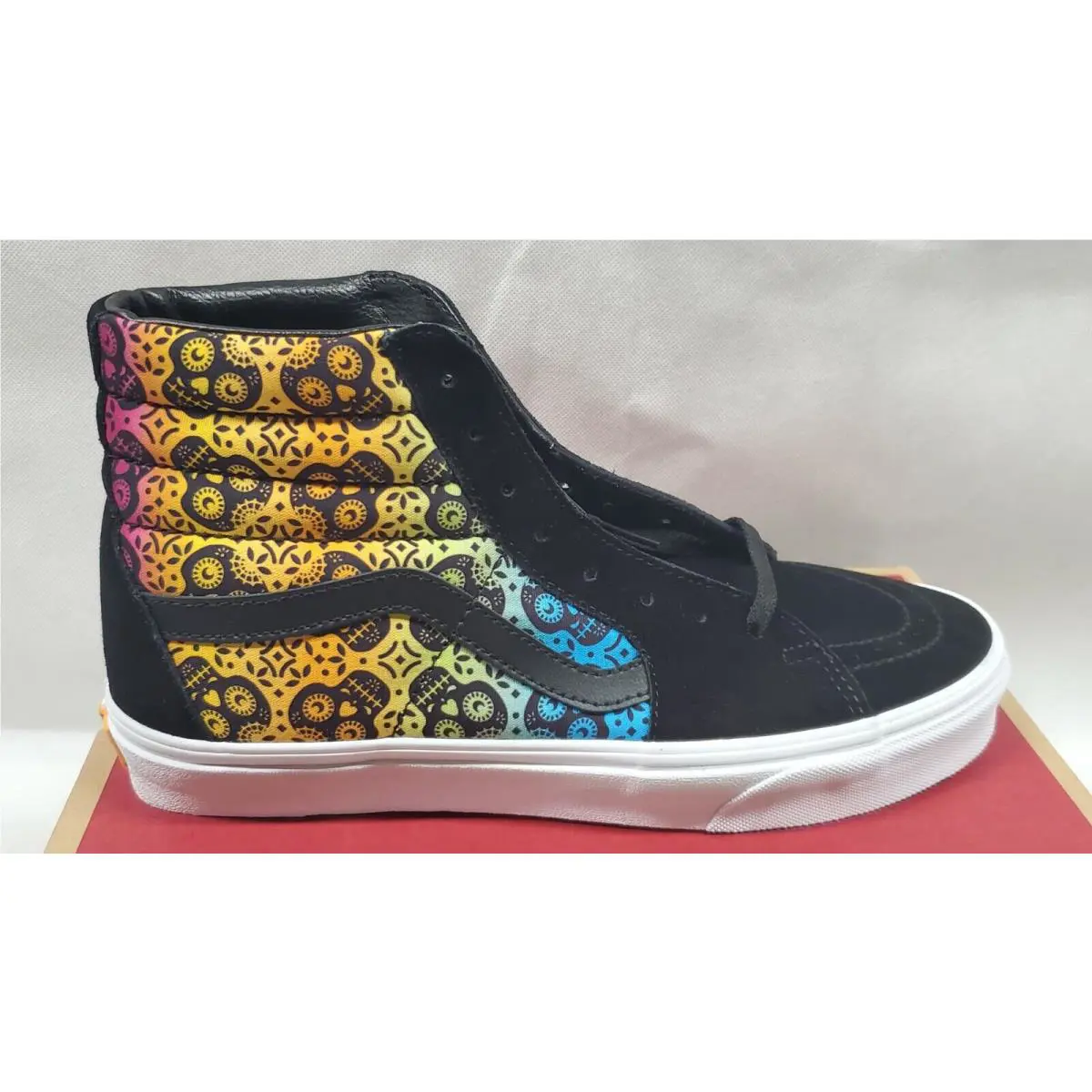 Vans shoes - Sk8-Hi Dia de Los Muertos - Black/True White 2