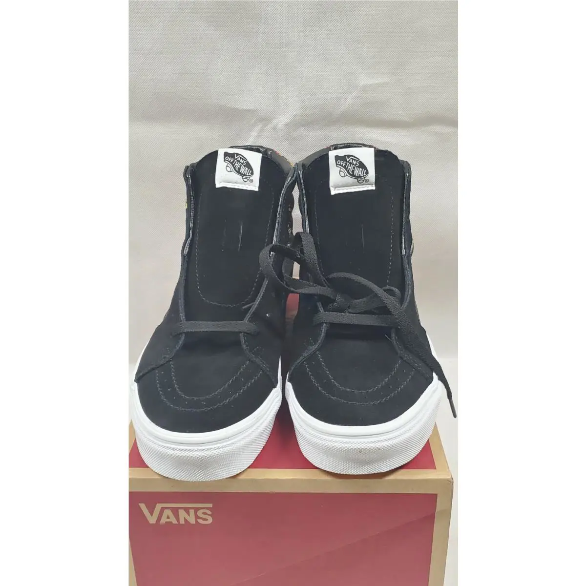 Vans shoes - Sk8-Hi Dia de Los Muertos - Black/True White 3