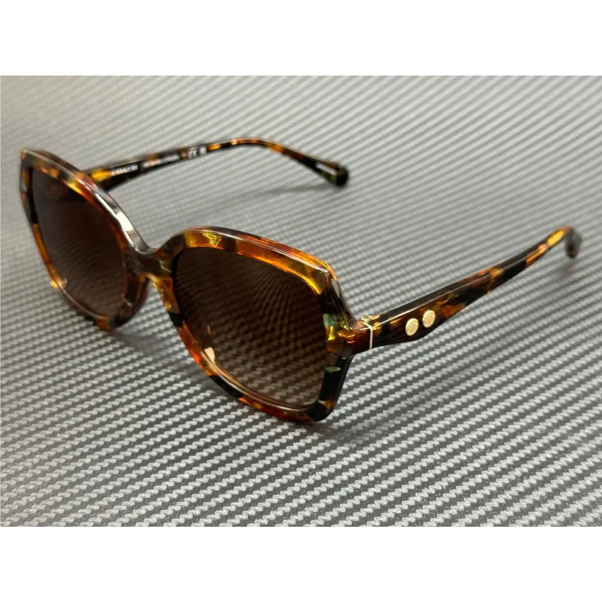 Coach HC8410U 584474 Pearl Tortoise Brown Women`s 56 mm Sunglasses