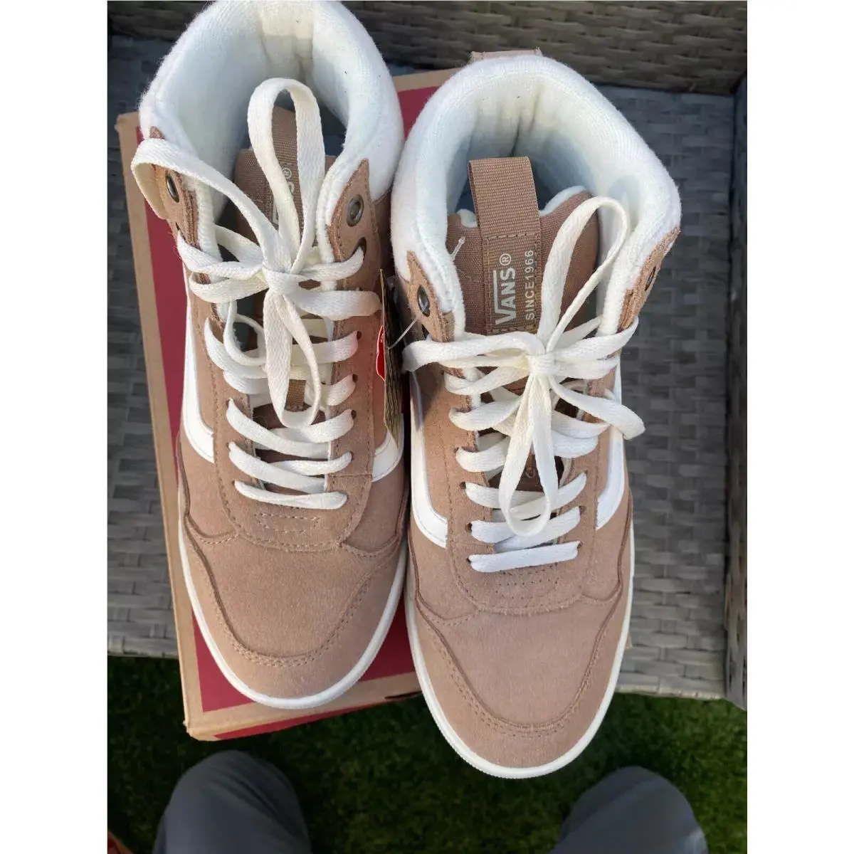 Vans shoes - VANS Range - Range - VN0A5HYWOH - Burro Sherpa en daim (UPC: 196244864901) 7