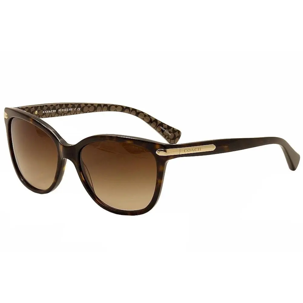 Coach HC8132 HC/8132 5291/13 Dark Tortoise/military Sig Fashion Sunglasses 57mm