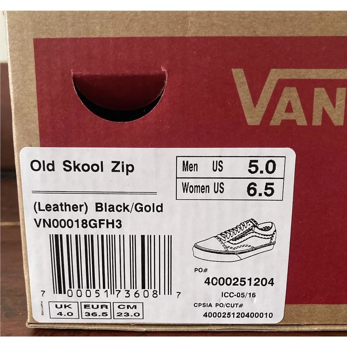 Vans shoes - VANS Old Skool - Old Skool - Black 4