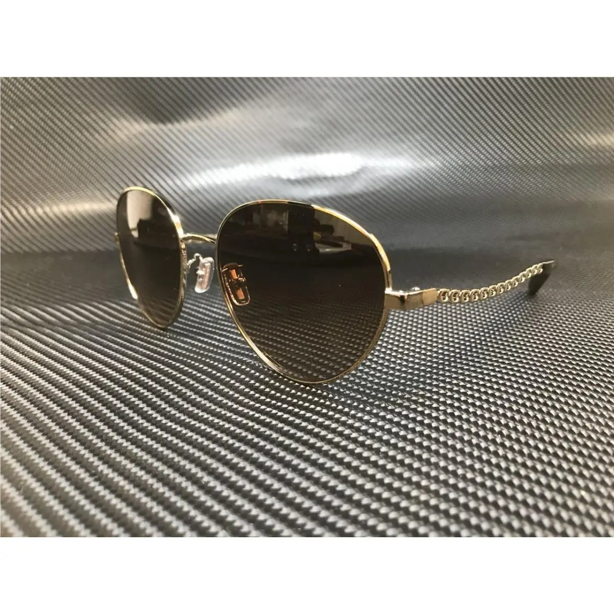 Coach HC7114 900574 Light Gold Pilot Women`s 56 mm Sunglasses