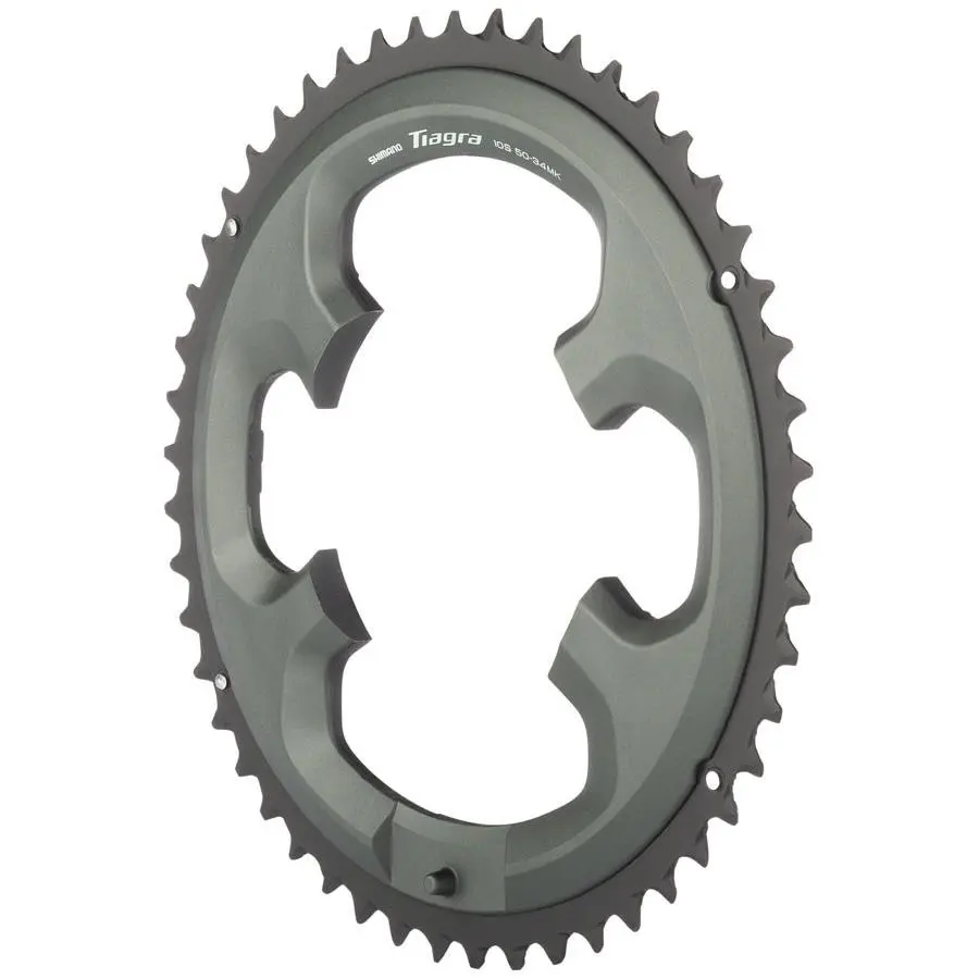 Shimano Tiagra 4700 Chainring - 50t 110 Bcd 4-Bolt 10-Speed Black