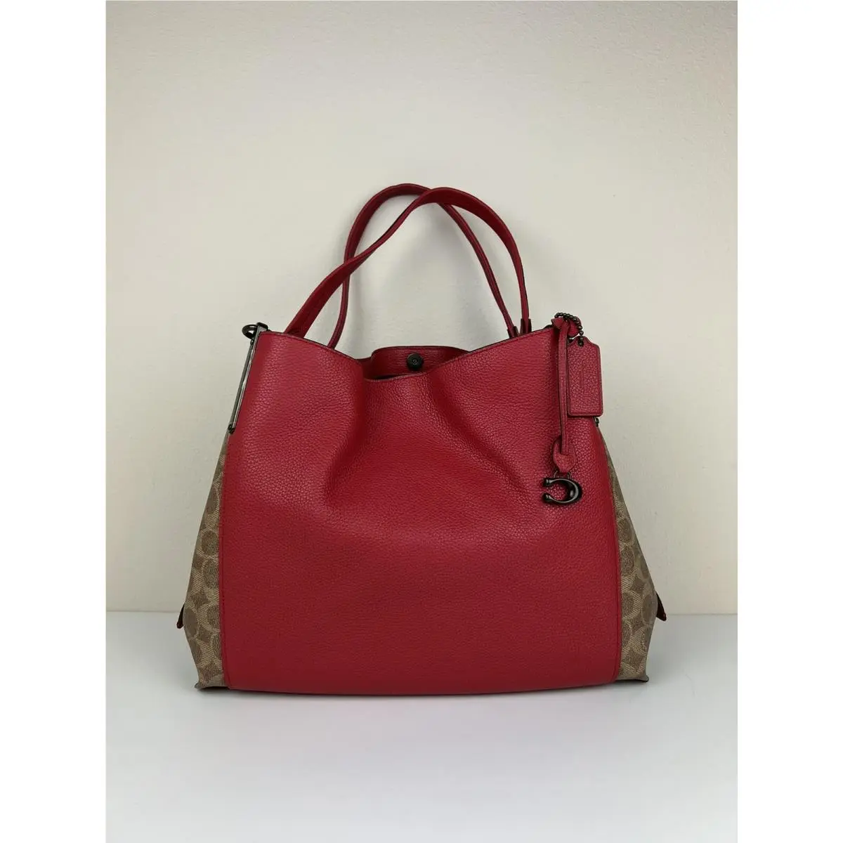 Coach Dalton 31 with Signature Canvas Blocking Shoulder Bag 76078