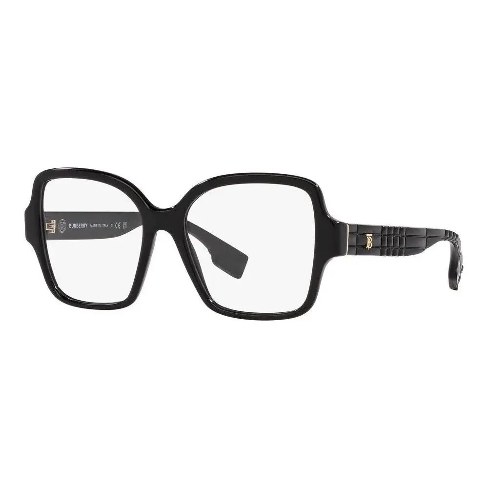 Eyeglasses BE2374 3001 52mm Black / Demo Lens by Burberry
