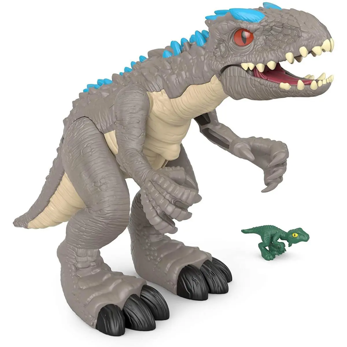 Imaginext Jurassic World Thrashing Indominus Rex Dinosaur Set Multicolor