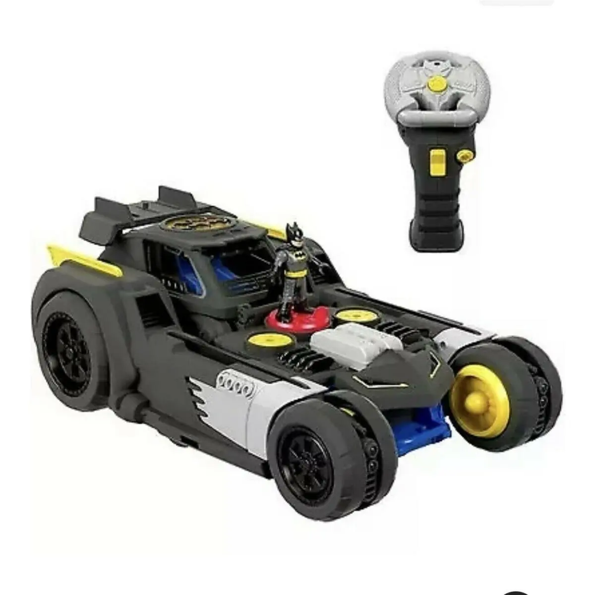 Fisher-price Imaginext DC Batman Transforming Batmobile R/c Sounds Light-up