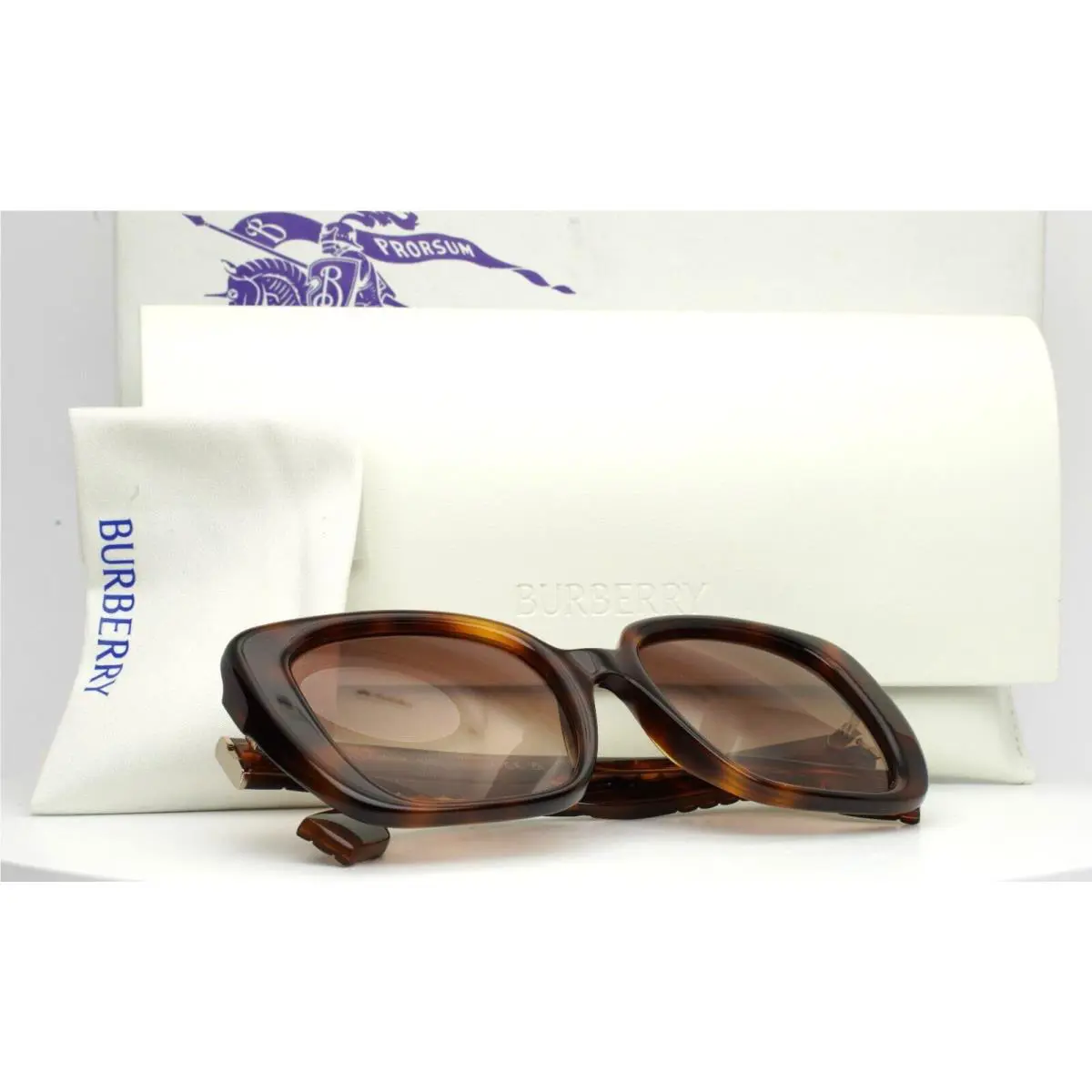 Burberry BE4371 3316/13 Tortoise Womens Gradient Sunglasses 52-20-140 B:49