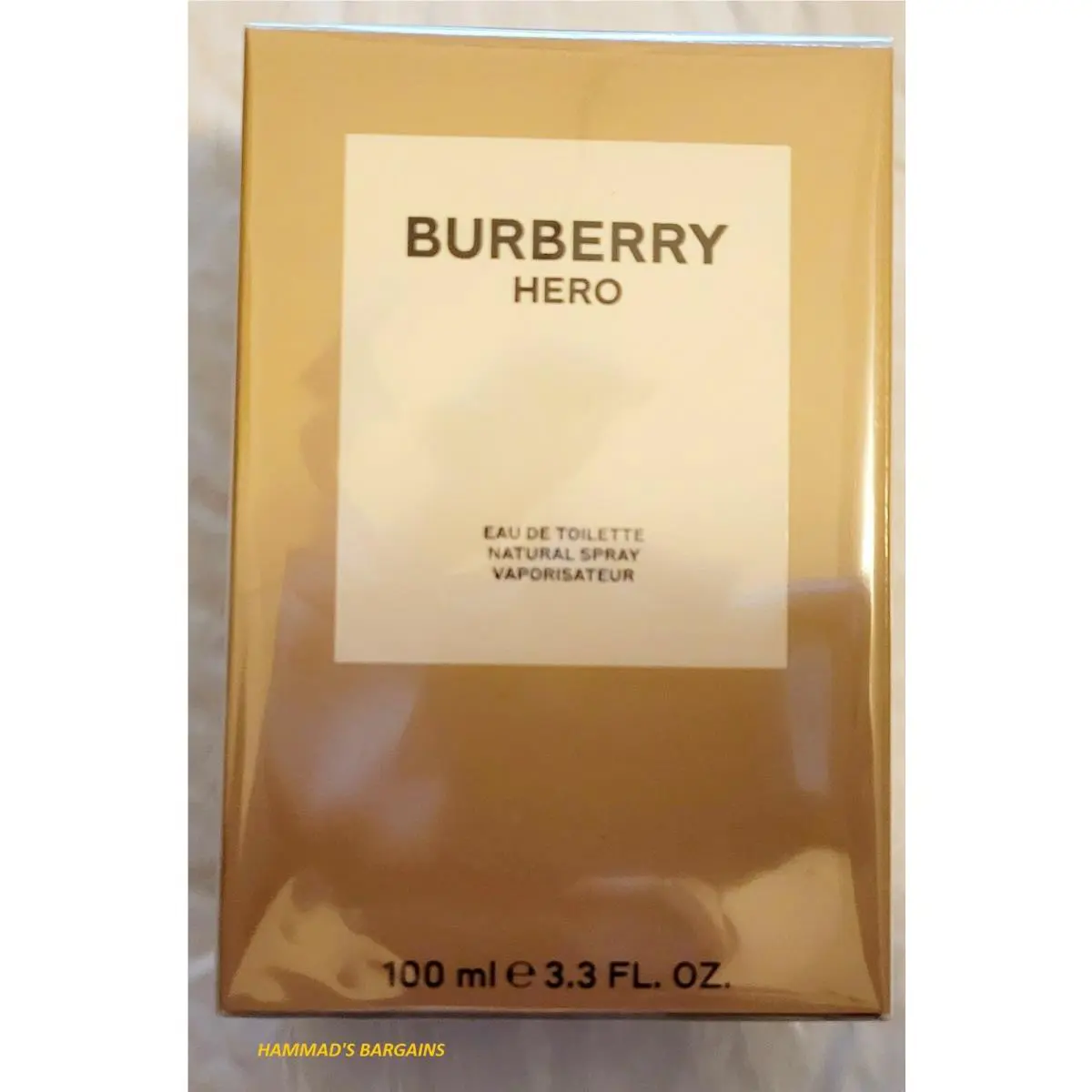 Burberry Hero For Men Edt 3.3 OZ / 100 ML