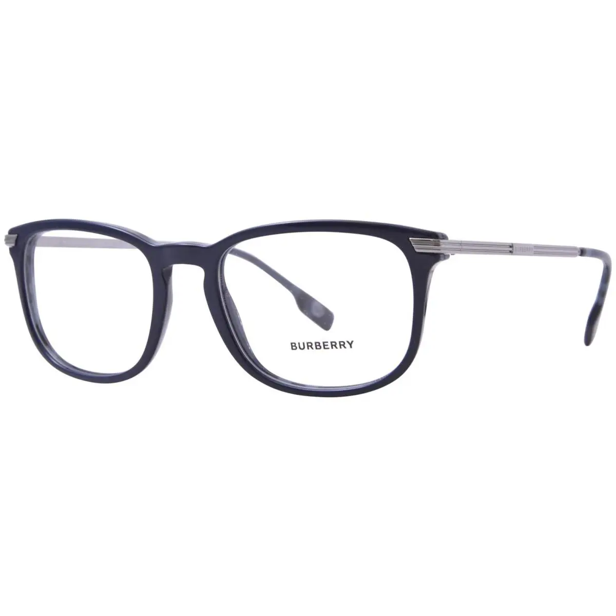 Burberry Eyeglasses BE2369 3956 56mm Top Blue On Navy Check / Demo Lens