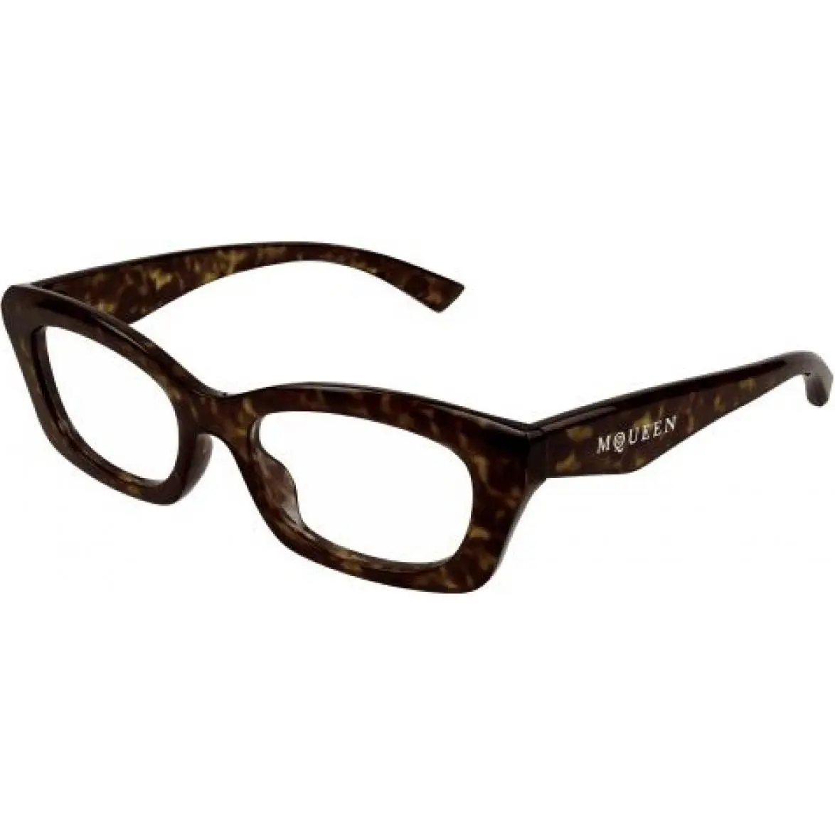 Alexander Mcqueen AM0474O Eyeglasses 002 Havana by Alexander McQueen