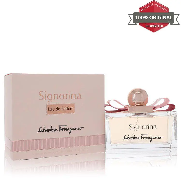 Signorina Perfume 3.4 oz Edp Edt Spray For Women Salvatore Ferragamo .17 oz Mini
