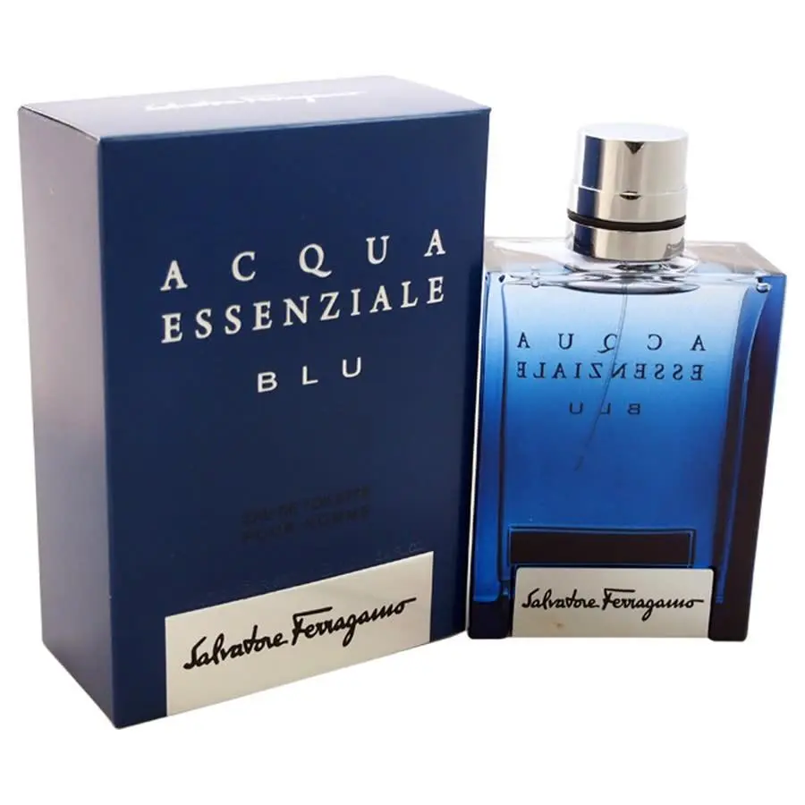 Acqua Essenziale Blu by Salvatore Ferragamo For Men - 3.4 oz Edt Spray