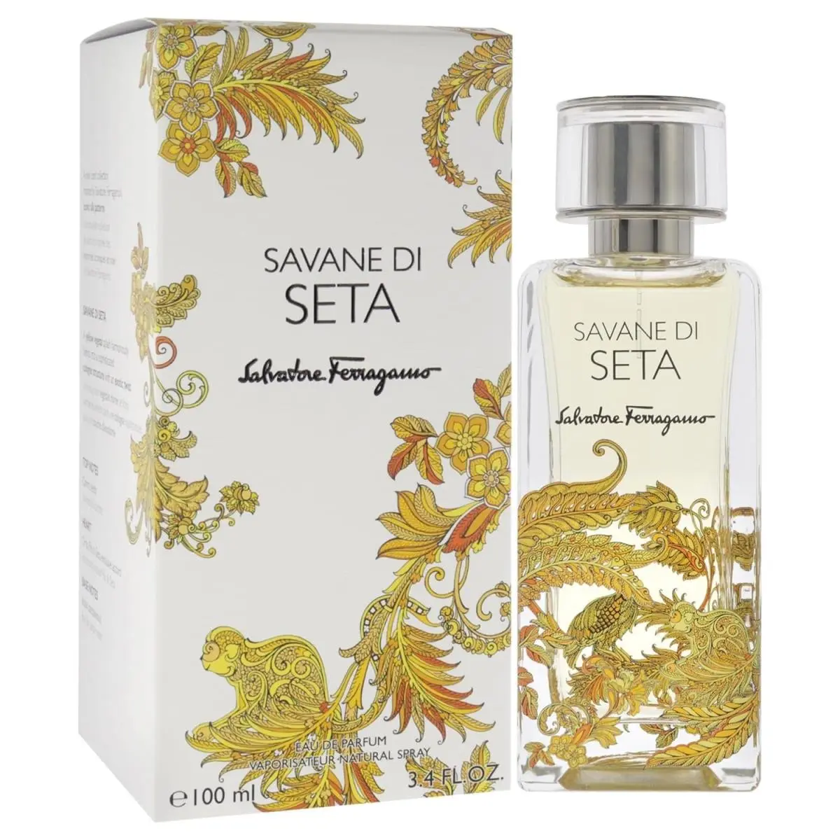 Savane Di Seta by Salvatore Ferragamo 3.4 Fl oz Edp Spray For Unisex