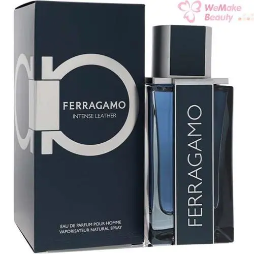 Intense Leather by Salvatore Ferragamo For Men 3.4oz Eau De Parfum Spray