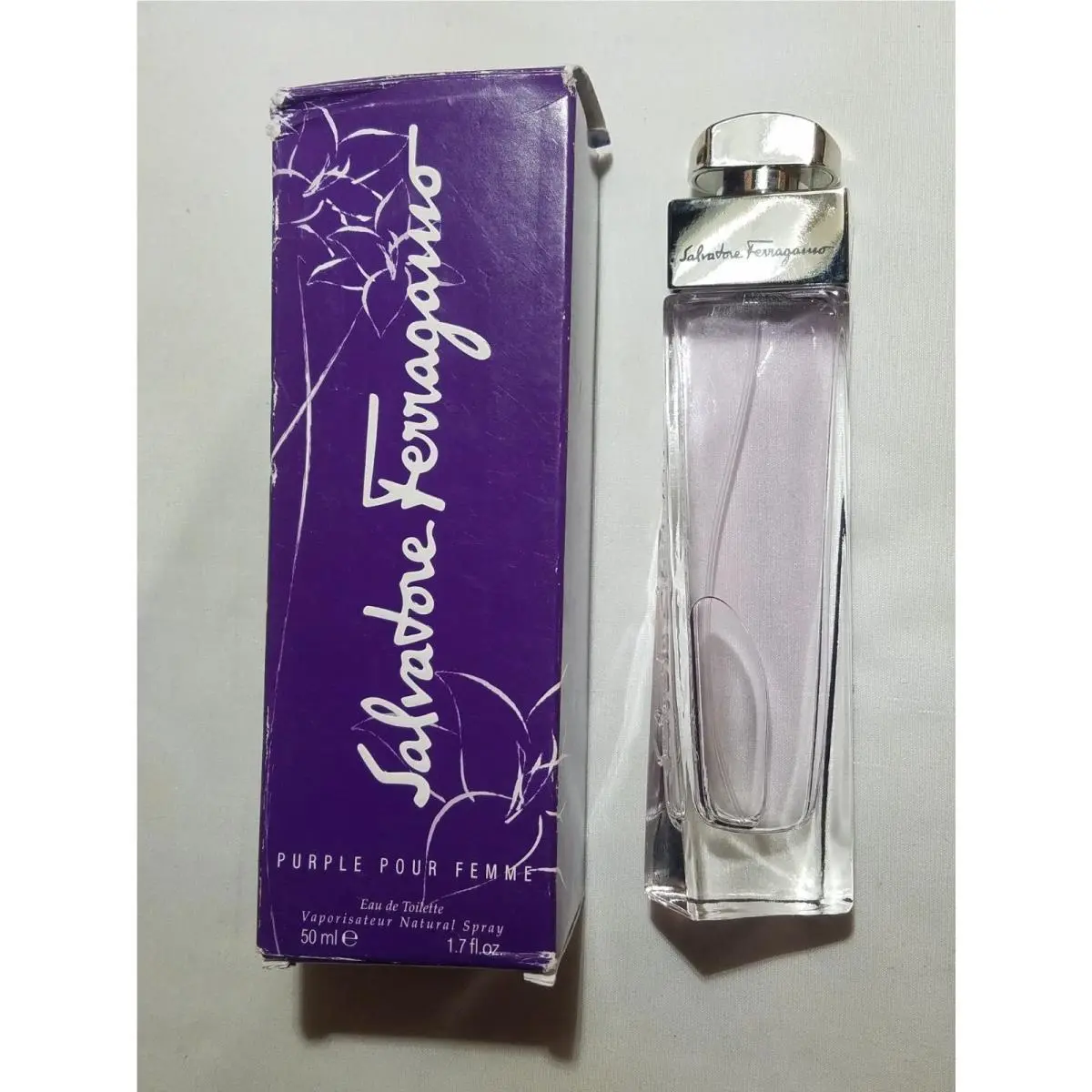 Purple Pour Femme 50ML Salvatore Ferragamo 1.7FL Parfume Italy Perfume