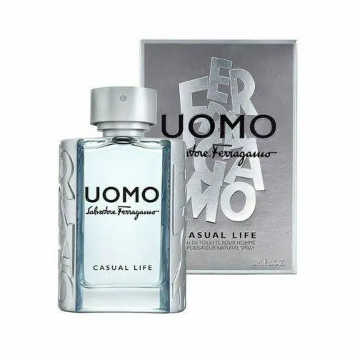 Uomo Casual Life For Men Eau de Toilette Spray 3.4 oz by Salvatore Ferragamo