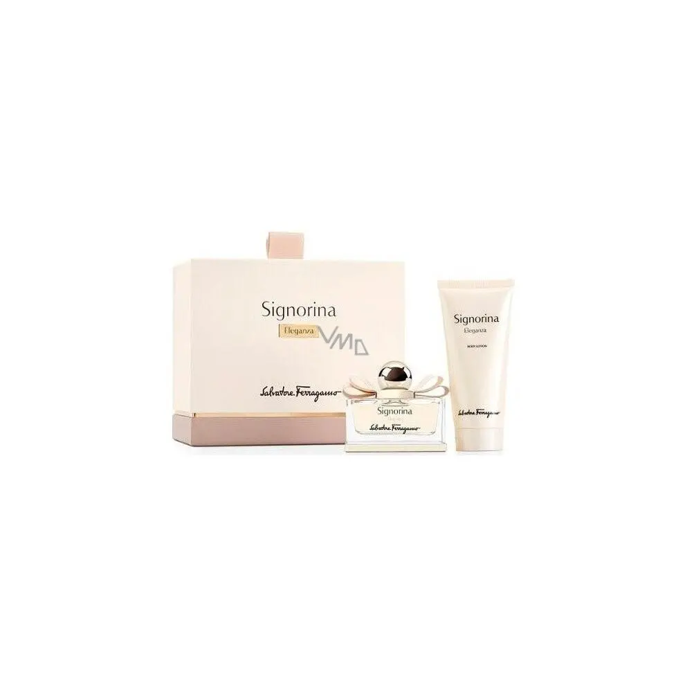 Signorina Elganza 2 Piece Set 50ml Edp Spray/b/lotion 3.4 OZ by Salvatore Ferragamo