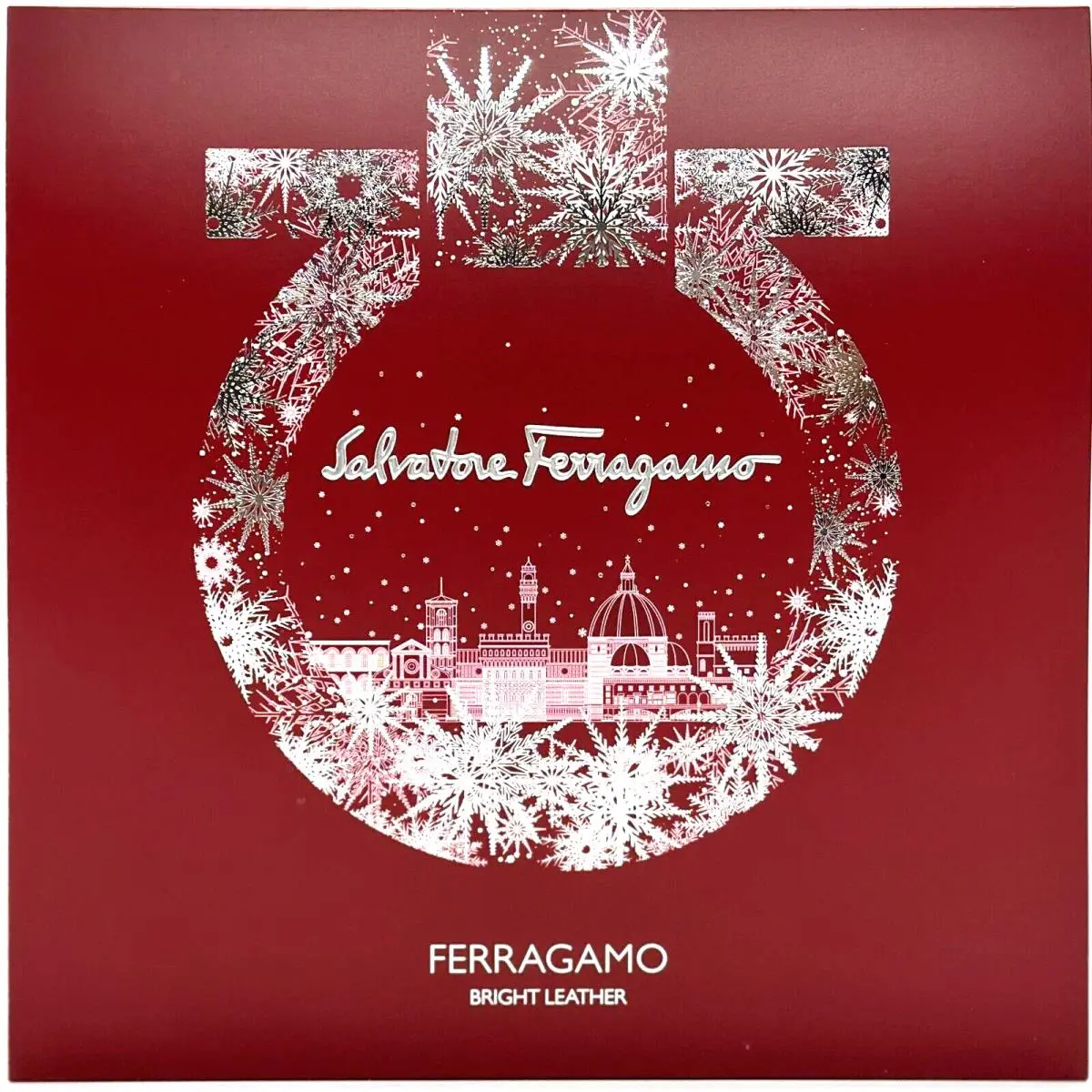 Salvatore Ferragamo Bright Leather 3 Pcs Set Edt 3.4 Oz Shampoo Edt 0.34 Oz