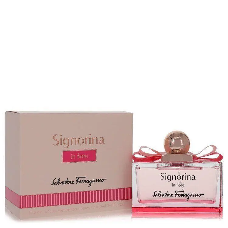 Signorina In Fiore Perfume By Salvatore Ferragamo Edt Spray 3.4oz/100ml Women
