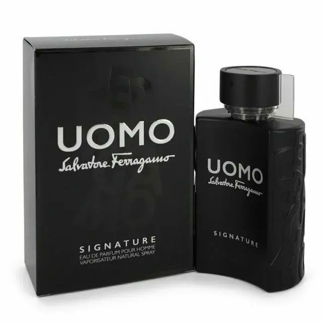 Salvatore Ferragamo Uomo Signature For Men Eau De Parfum 3.4 oz / 100 ml