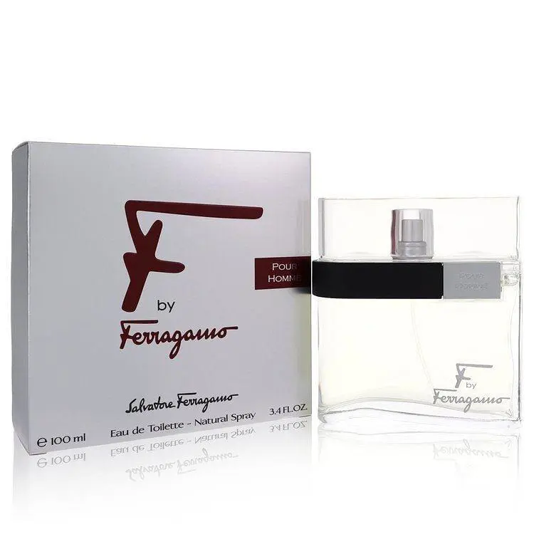 F by Salvatore Ferragamo Eau De Toilette Spray 3.4 oz Men