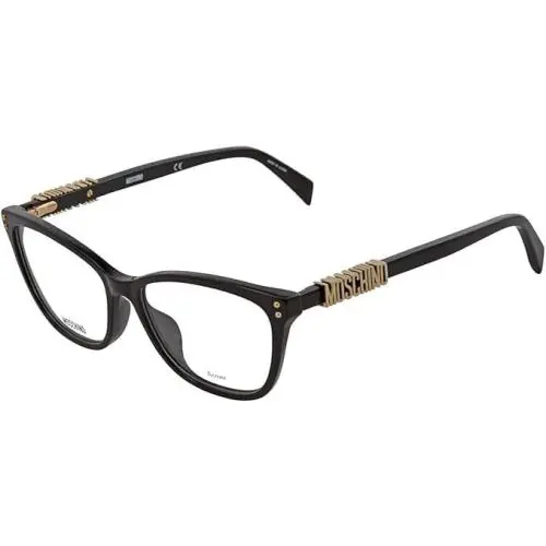 Moschino Women`s Rx Eyeglasses Frame - Mos 500 0807 - Black 52-16-140