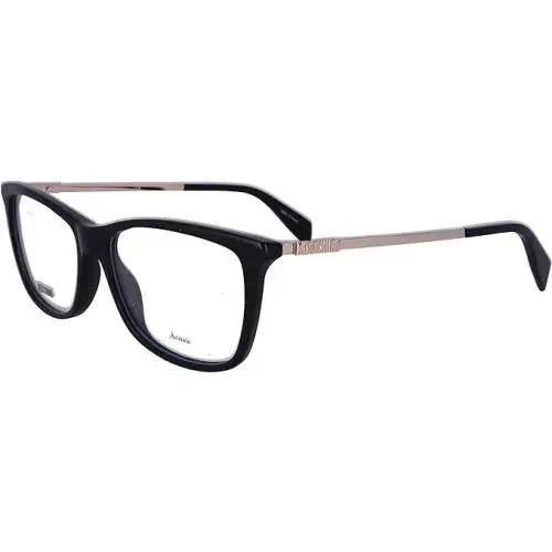 Moschino Women`s Rx Eyeglasses Frame - Mos 522 807 - Black 52-15-140