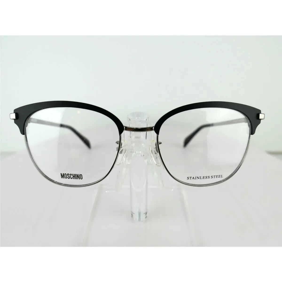 Moschino Mos 523/F 6LB Ruthenium /matt Black 52 x 19 140 Eyeglass Frames
