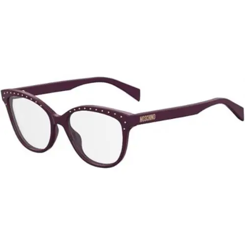 Moschino Women`s Rx Eyeglasses - Mos 506 B3V - Burgundy Violet 53-17-140 - Frame: Violet