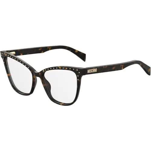 Moschino Rx Eyeglasses Frame - Mos 505 0086 - Dark Havana 54-16-140 - Frame: Dark Havana