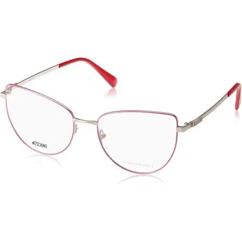 Moschino Rx Eyeglasses Frame - Mos 534 0MU1 - Fuchsia/gold 55-17-145