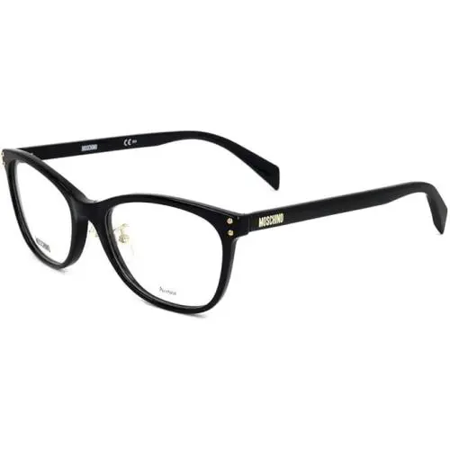 Moschino Women`s Rx Eyeglasses Frame - Mos 540F 0807 - Black 53-18-145