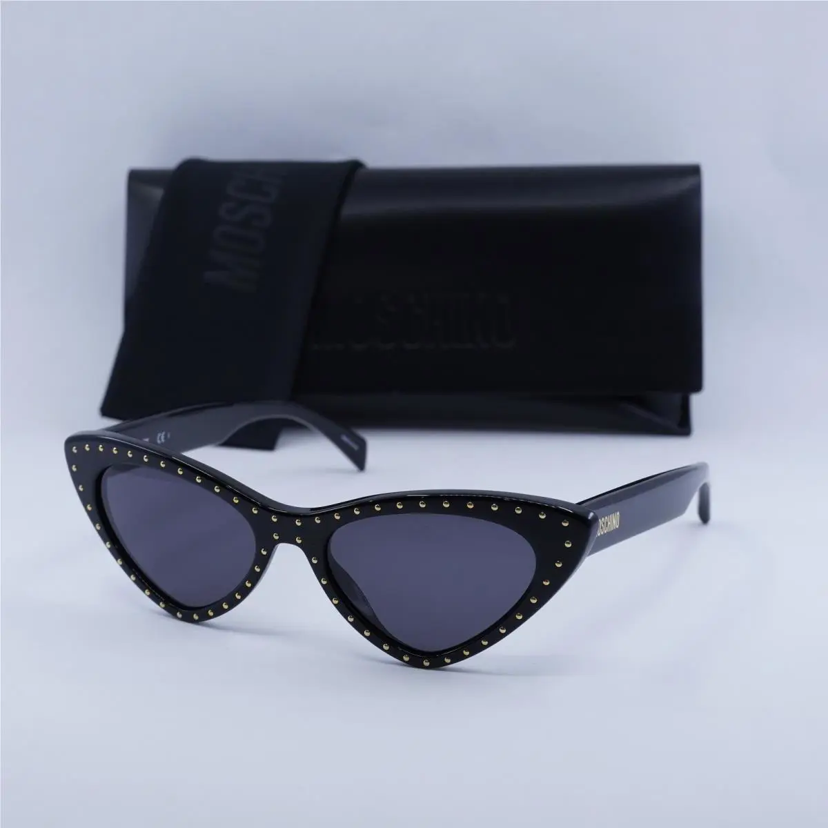 Moschino MOS006/S 0807 IR Black/grey 52-18-140 Sunglasses