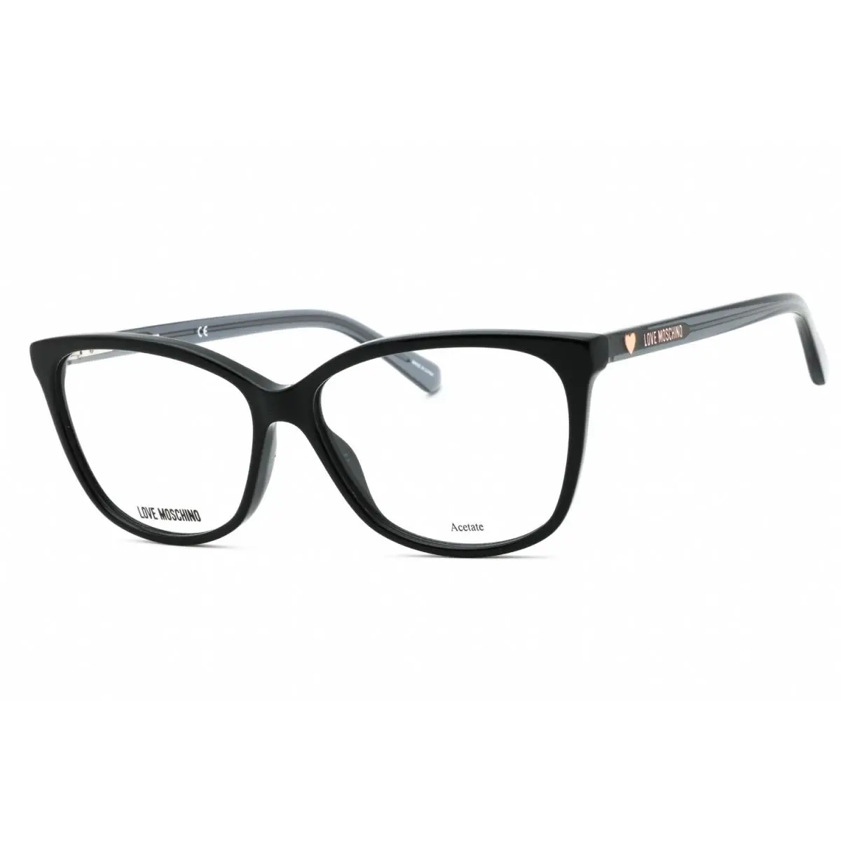 Moschino Love MOL546-807-57 Eyeglasses Frame Size 57mm 14mm 140mm Black 71673620