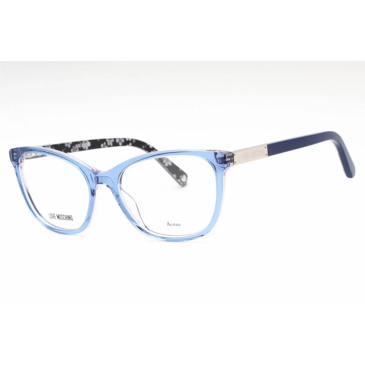 Moschino Love MOL575-PJP-53 Eyeglasses Frame Size 53mm 18mm 140mm Blue 716736310