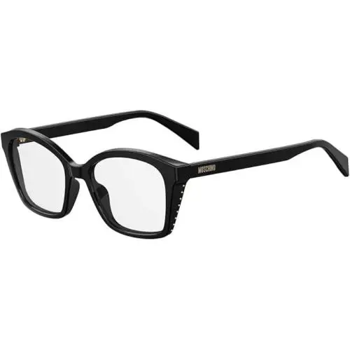 Moschino Women`s Rx Eyeglasses Frame - Mos 517 0807 - Black 51-18-140