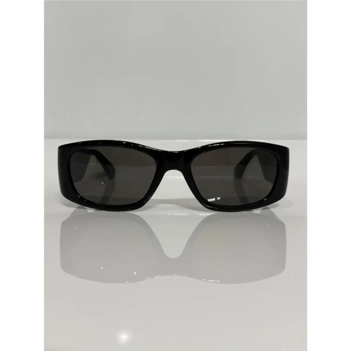 Moschino 145/S 807IR Black Chunky Acetate Unisex Eyeglasses 55mm