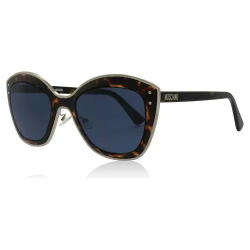 Dark Havana / Blue Avio 51mm Sunglasses MOS050/S 0086 KU 51 by Moschino