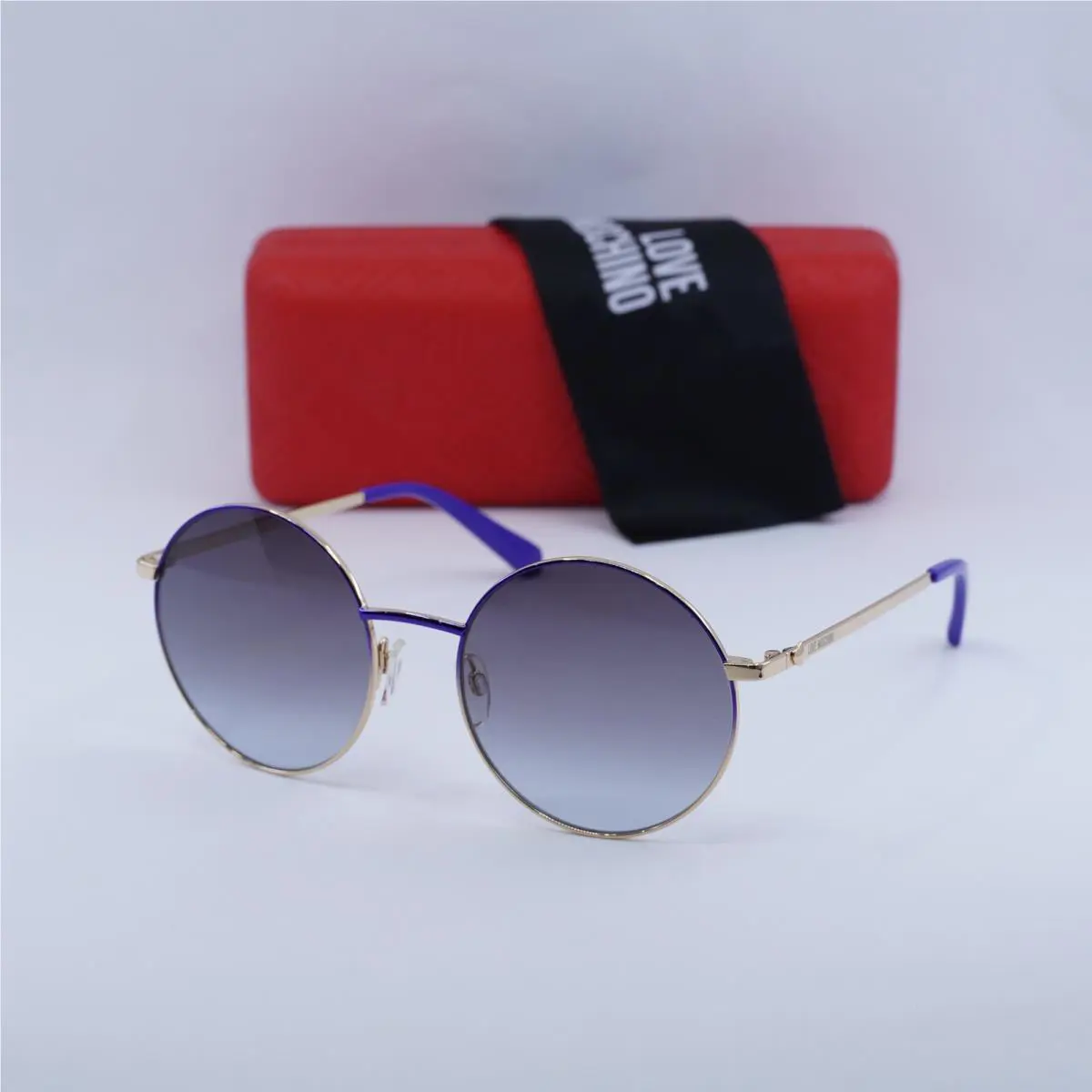Moschino Love MOL037/S 0PJP GB Blue/gold/grey Azure Gradient 55-19-140