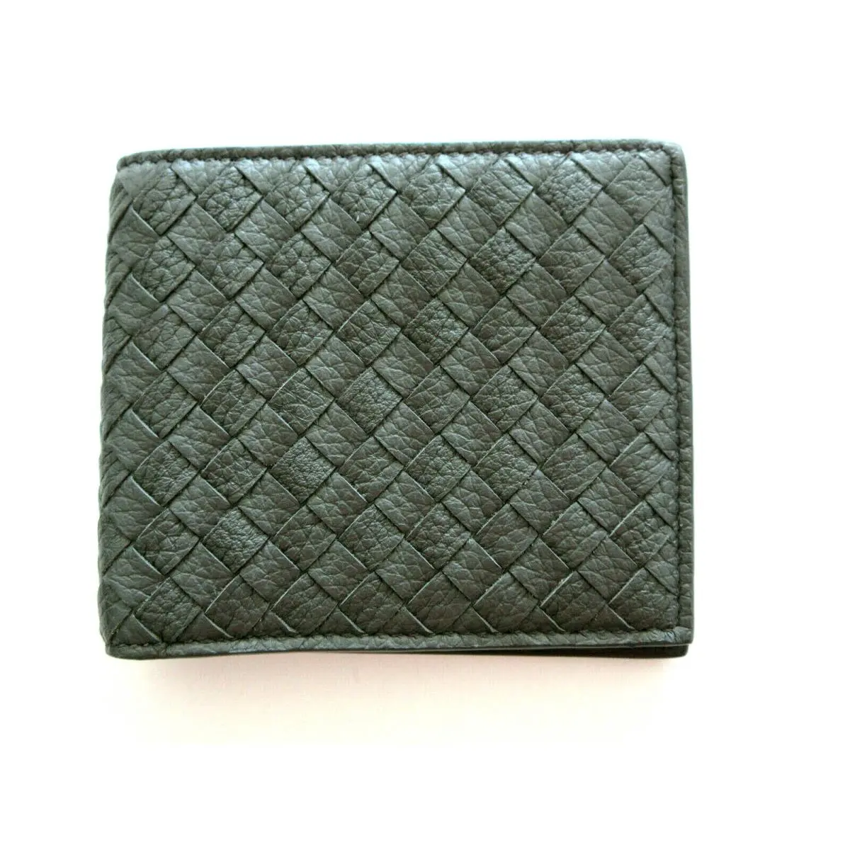 Bottega Veneta Mens Wallet Intercciaco Bifold Wallet Gray 196207