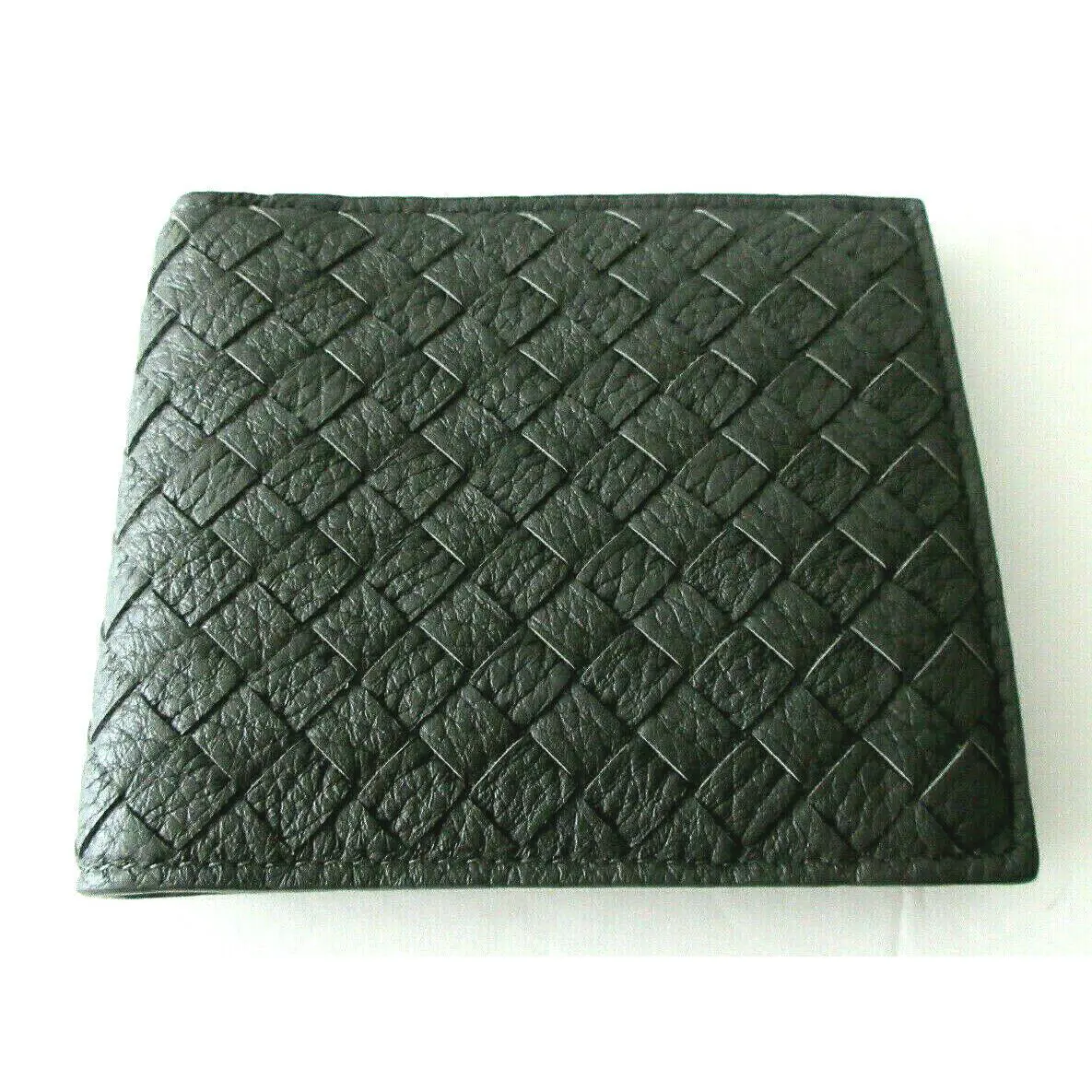 Bottega Veneta Mens Wallet Intercciaco Bifold Wallet Gray 196207