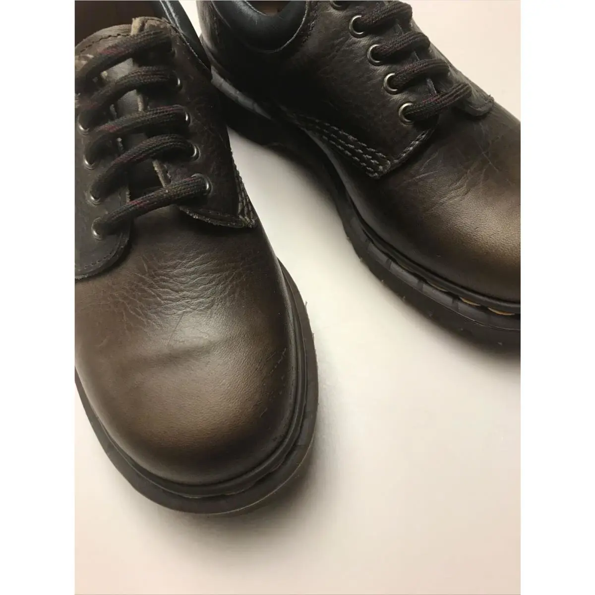 Dr. Martens shoes - Dr Marten 8053 5 Eye Pad collar - Brown 4