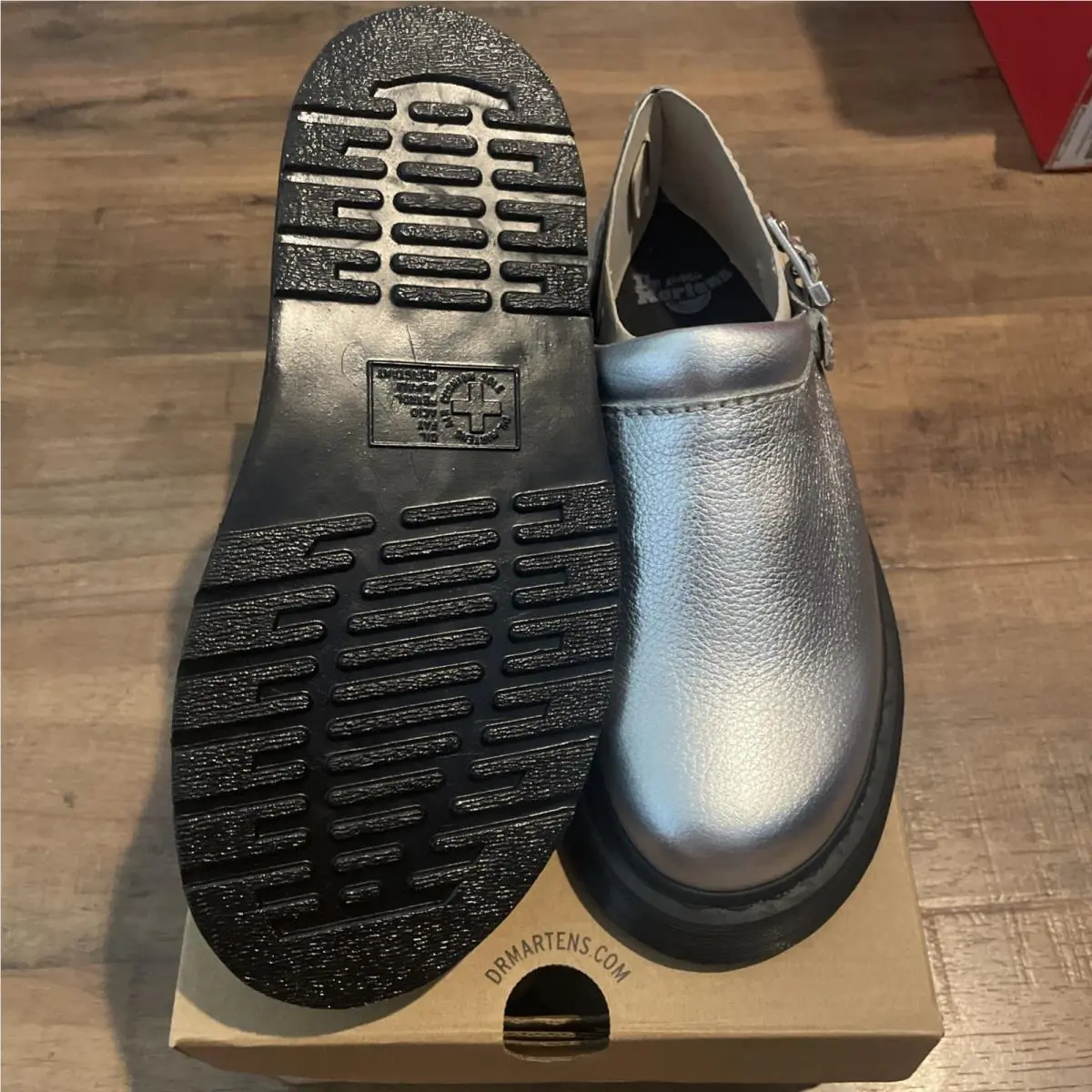 Dr. Martens shoes - Dr. Martens Laketen - Martens Laketen - LA004 - Silver 1