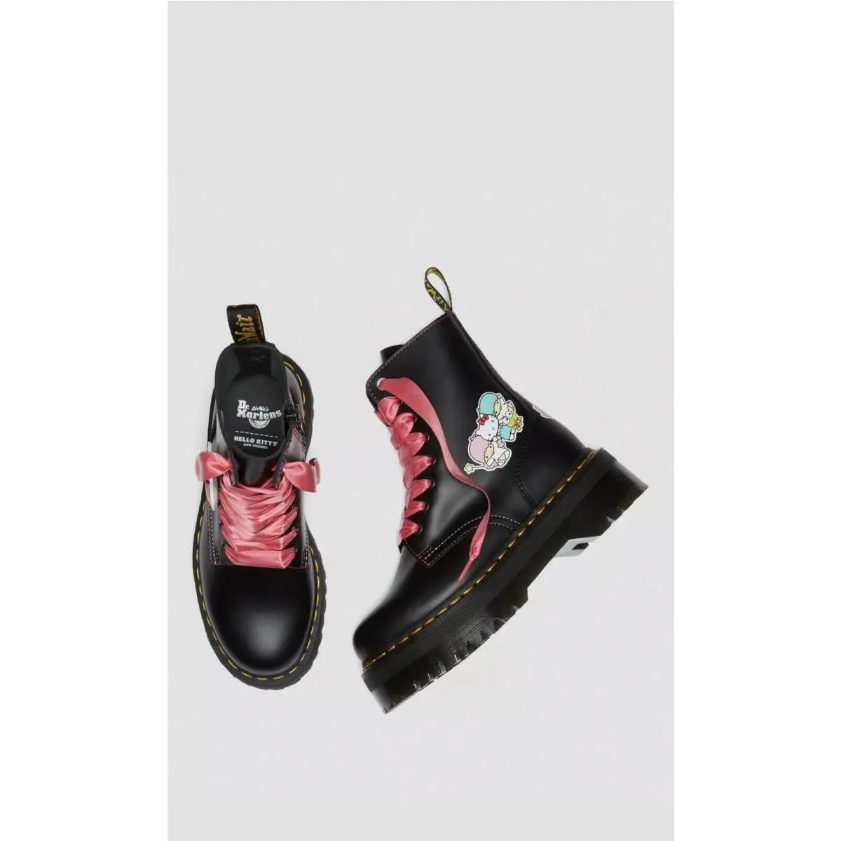 Dr. Martens shoes - Dr. Martens Women`s Jadon X Hello Kitty - Black 1