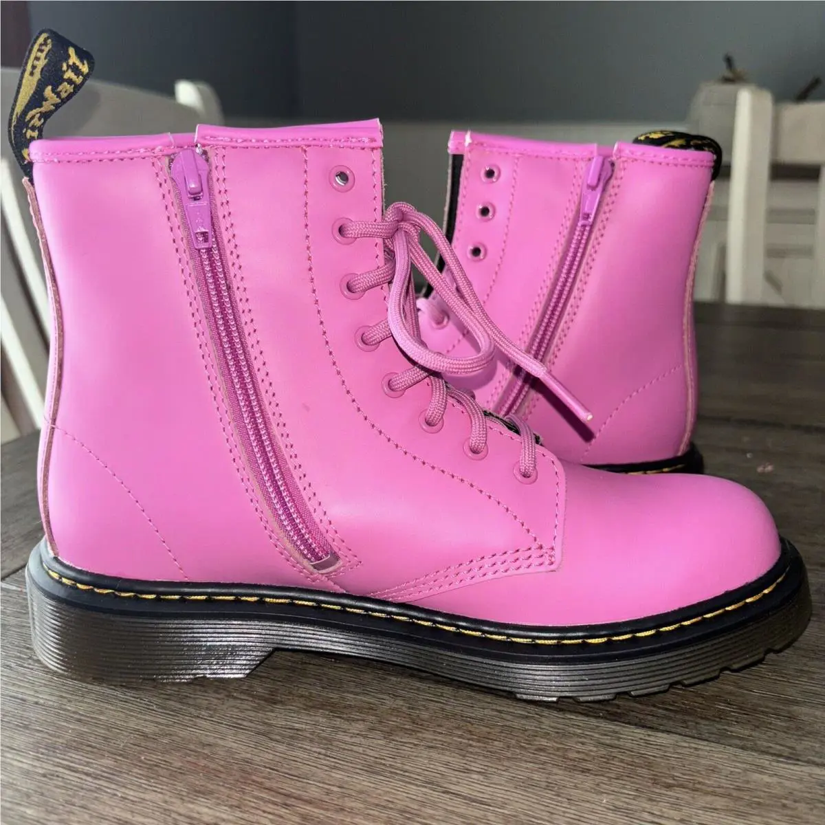 Dr. Martens shoes - Dr Martens 1460 J - Pink 4