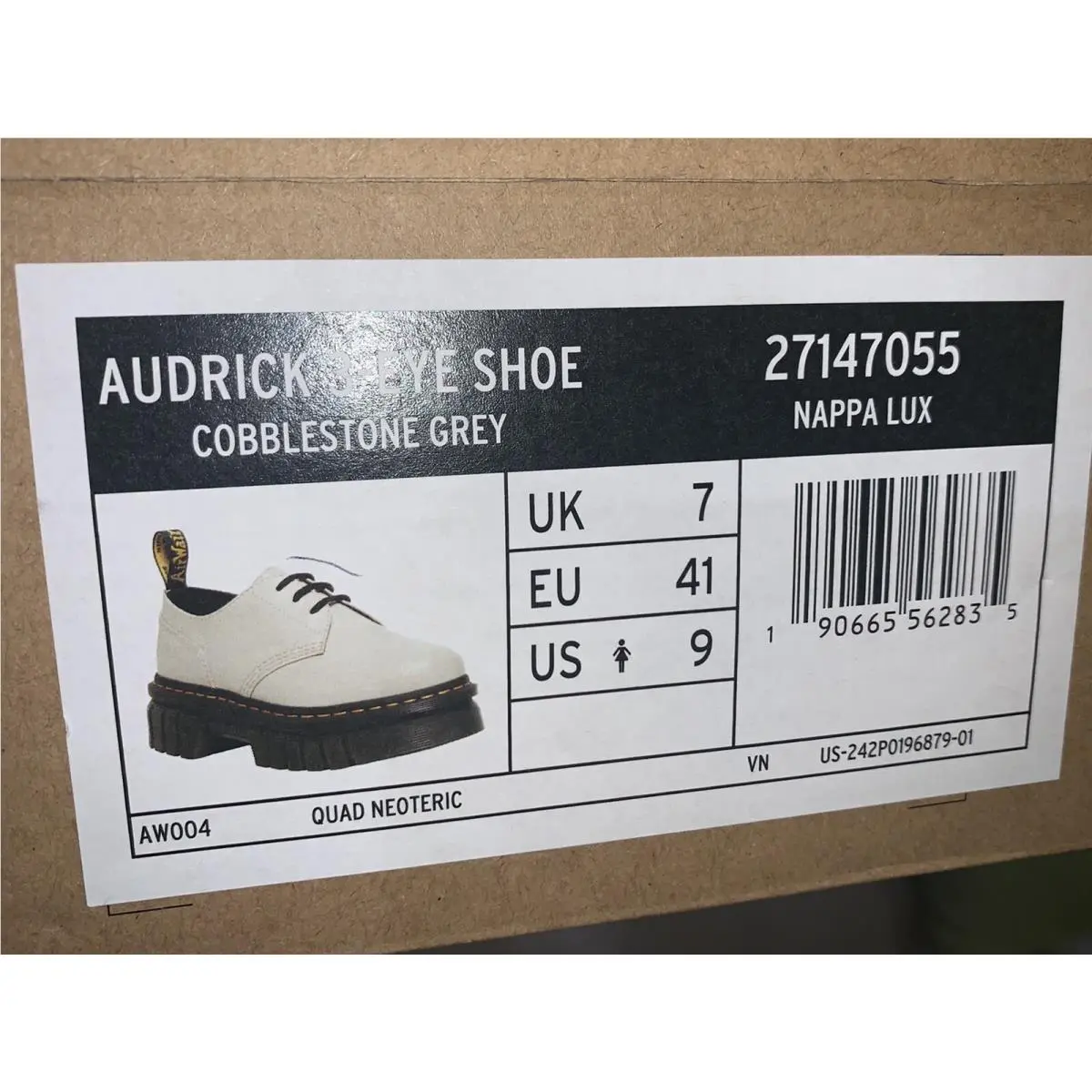 Dr. Martens shoes - Dr Martens Audrick - Audrick - Gray 10